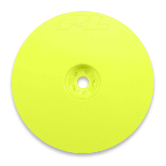 1/10 Velocity 2WD Front 2.2' 12mm Buggy Wheels (2) Yellow TLR 22X, AE, KYO by