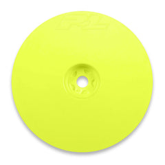 1/10 Velocity 2WD Front 2.2' 12mm Buggy Wheels (2) Yellow TLR 22X, AE, KYO by