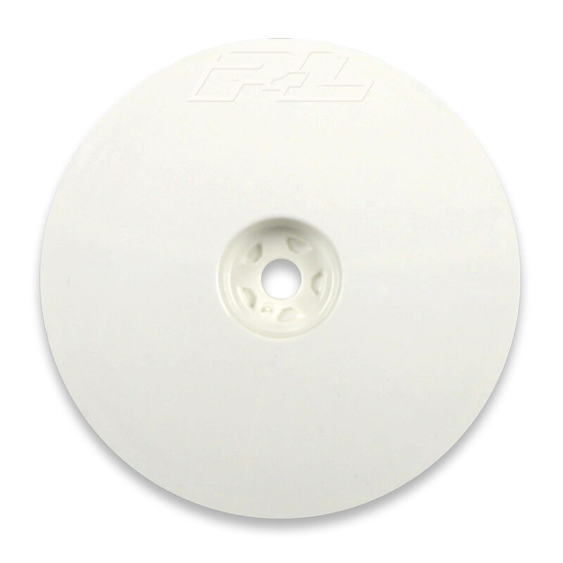 1/10 Velocity 2WD Front 2.2' 12mm Buggy Wheels (2) White TLR 22X, AE, KYO by