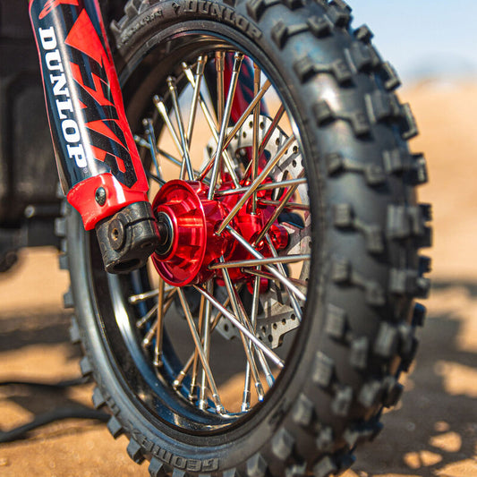 1/4 Pro-Spec Aluminum V2 Bead Complete Bike F/R Wheel/MX33 Tire Combo Set MTD on