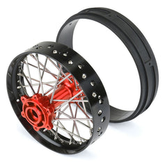 1/4 Pro-Spec Aluminum V2 Bead Complete Bike F/R Wheel/MX33 Tire Combo Set MTD on
