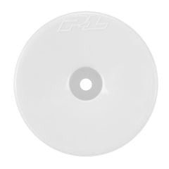 Velocity F/R 2.2" 12mm Stadium Truck Wheels (4) White for TLR 22X-T, AE T6.4,