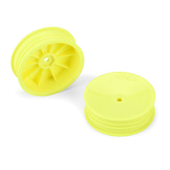 Velocity 2.0 Narrow 2WD Front 2.2' 12mm Buggy Wheels 22X (2) Yellow by Proline