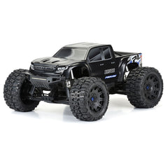 1/5 Pre-Cut Brute Bash Armor Black Body for X-MAXX by Proline