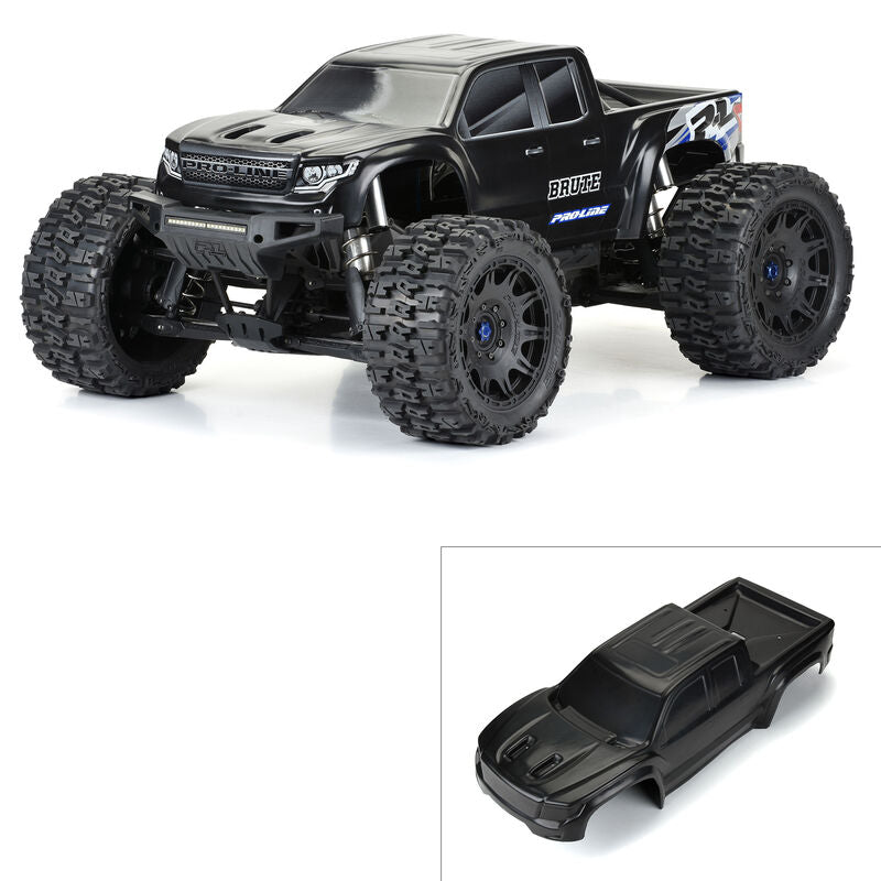 1/5 Pre-Cut Brute Bash Armor Black Body for X-MAXX by Proline