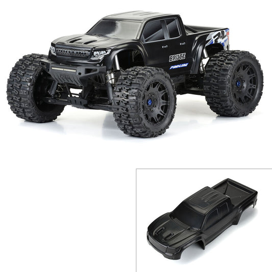 1/5 Pre-Cut Brute Bash Armor Black Body for X-MAXX by Proline