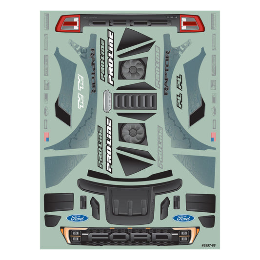 2022 Ford F-150 Raptor Clear Body: Vorteks by Proline