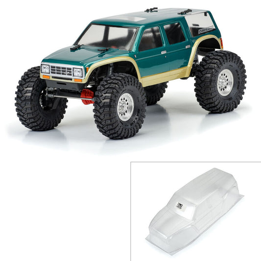Coyote Grande Clear Body for 12.3" (313mm) Wheelbase Scale Crawlers by Proline