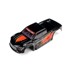 1/16 Pre-Cut Truck Body Tough Color Black: Traxxas Mini Maxx by Proline