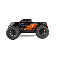 1/16 Pre-Cut Truck Body Tough Color Black: Traxxas Mini Maxx by Proline