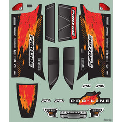 1/16 Pre-Cut Truck Body Tough Color Black: Traxxas Mini Maxx by Proline