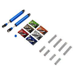 Pro-Comp Front/Rear (97mm) Scaler Shocks Blue for 1/10 Rock Crawlers (2) by