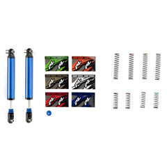 Pro-Comp Front/Rear (97mm) Scaler Shocks Blue for 1/10 Rock Crawlers (2) by