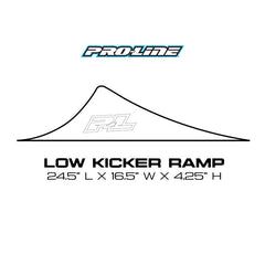 Proline Low Kicker Ramp, Jump size is suited to 1/36 to 1/10 RC Cars