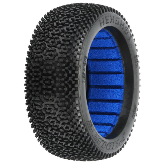 1/8 Hex Shot M3 F/R 3.3" Off-Road Buggy Tires (2) by Proline
