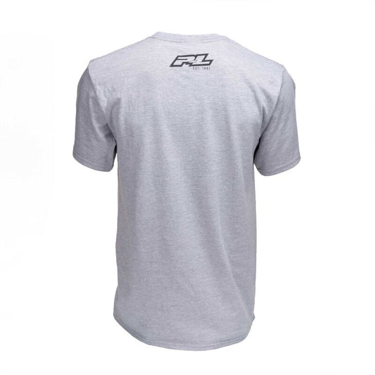 Pro-Line Crest Grey T-Shirt - Small