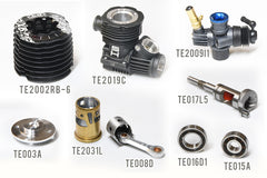 21 PRO Competiton Off-Road Engine 2 needle Carb and Head temperature indicator