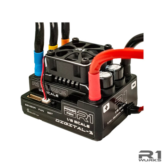 R1 WURKS Digital 3 1/8 Scale ESC