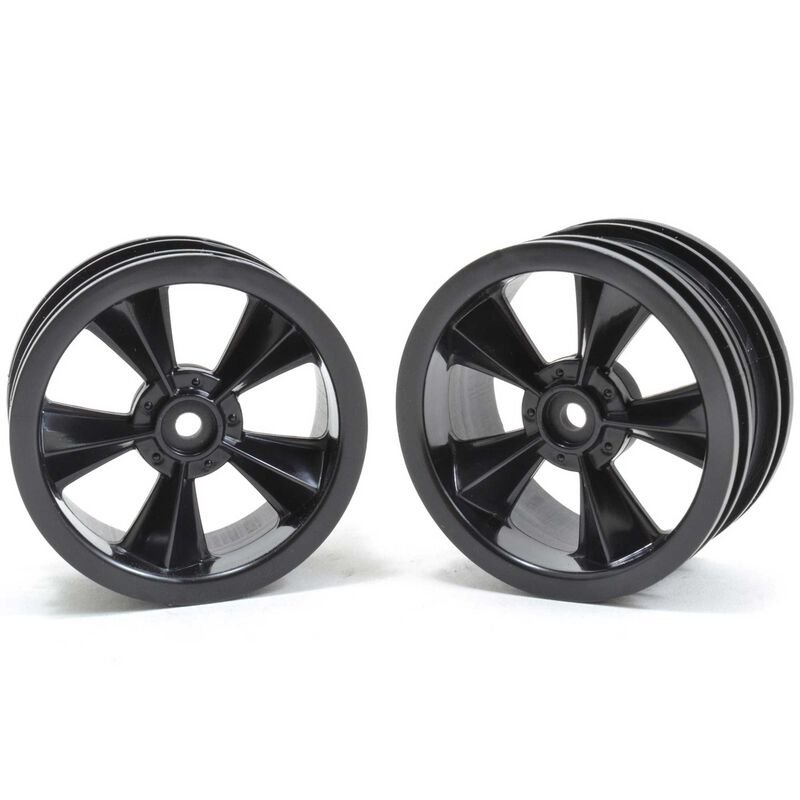 "N2O" Gloss Black Resto-Mod Sedan Wheels by RPM