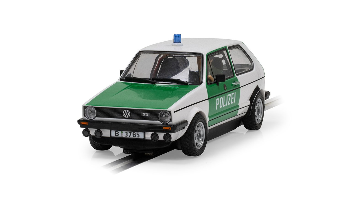 Scalextric Volkswagen Golf MK1 Polizei