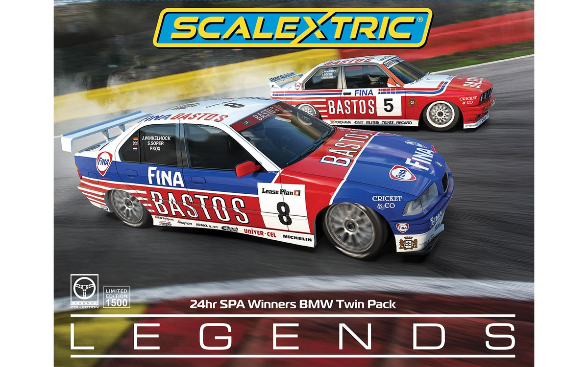 Scalextric Spa 24H Winners BMW Twin Pack