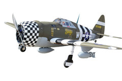 P-47G Thunderbolt Snafu 63" wingspan - 20cc, PU rubber wheels, Matte (included