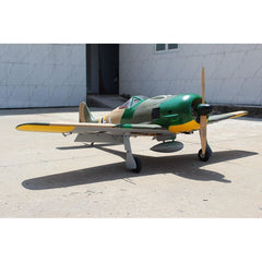 Focke-Wulf FW-190 80"wingspan 55cc, PU rubber wheels, Matt (included ER-150