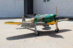 Focke-Wulf FW-190 80"wingspan 55cc, PU rubber wheels, Matt (included ER-150