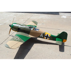 Focke-Wulf FW-190 80"wingspan 55cc, PU rubber wheels, Matt (included ER-150