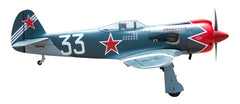 Yak-3U Steadfast span 1.6m 20cc, Mechanical Retracts, plus Optional Electric