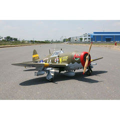 SEAGULL P-47 Wicked Rabbit 81 inch ARF 55-60cc Included Main 85° Electric Retrac