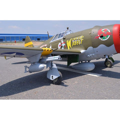 SEAGULL P-47 Wicked Rabbit 81 inch ARF 55-60cc Included Main 85° Electric Retrac