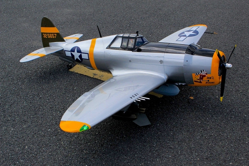 Giant P-47D "Dan'l Boone" ARF 55-60cc Included box of 3pcs of Electric Retracts