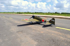 Giant Scale ZERO span 86in, 50-60cc w/Transparent 500m tank, Alloy Hub Rubber