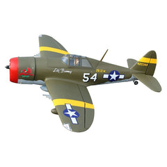 P-47D Little Bunny 55 Inch ARF 10cc Included Electric Retracts Matte Finish by