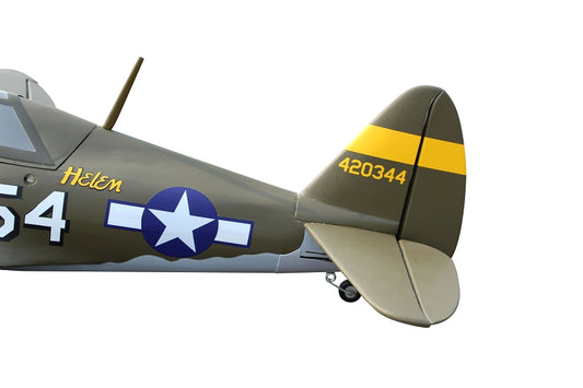 P-47D Little Bunny 55 Inch ARF 10cc Included Electric Retracts Matte Finish by