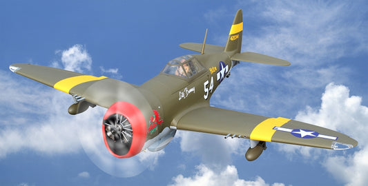 P-47D Little Bunny 55 Inch ARF 10cc Included Electric Retracts Matte Finish by
