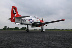 T-28 North America 86" wingspan, 35-60cc, including Rubber Wheels. plus Optional