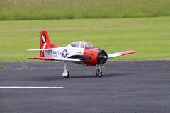T-28 North America 86" wingspan, 35-60cc, including Rubber Wheels. plus Optional