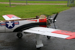 T-28 North America 86" wingspan, 35-60cc, including Rubber Wheels. plus Optional