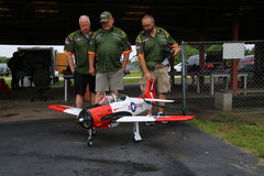 T-28 North America 86" wingspan, 35-60cc, including Rubber Wheels. plus Optional