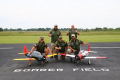 T-28 North America 86" wingspan, 35-60cc, including Rubber Wheels. plus Optional