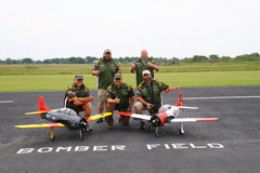 T-28 North America 86" wingspan, 35-60cc, including Rubber Wheels. plus Optional
