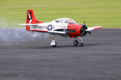 T-28 North America 86" wingspan, 35-60cc, including Rubber Wheels. plus Optional