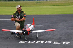 T-28 North America 86" wingspan, 35-60cc, including Rubber Wheels. plus Optional
