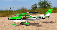 Plug-N-Play Cessna 182 Skylane 69" 70e Green ( ECO 4120C KV500, 65 Lite ESC,