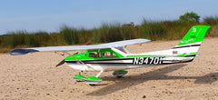 Plug-N-Play Cessna 182 Skylane 69" 70e Green ( ECO 4120C KV500, 65 Lite ESC,