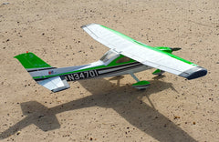 Plug-N-Play Cessna 182 Skylane 69" 70e Green ( ECO 4120C KV500, 65 Lite ESC,