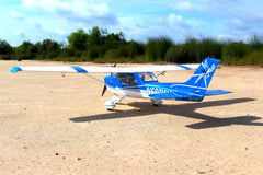 Plug-N-Play Cessna 182 Skylane 69" 70e Blue ( ECO 4120C KV500, 65 Lite ESC,