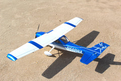 Plug-N-Play Cessna 182 Skylane 69" 70e Blue ( ECO 4120C KV500, 65 Lite ESC,